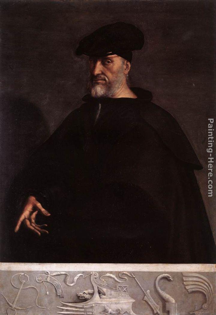 Sebastiano del Piombo Portrait of Andrea Doria